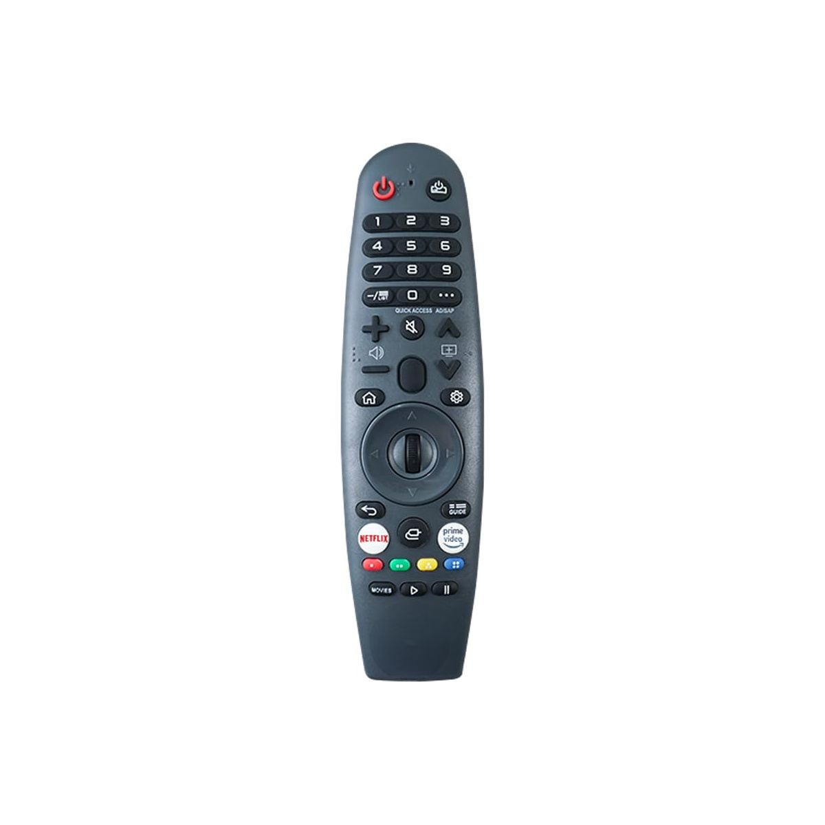 Tv Remote Compatible Hyundai 55UDHYW1I5 Model 55 Inch Ultra HD Frameless Web OS Smart Led Television Without Voice Command Replica of Genuine Remotes Control