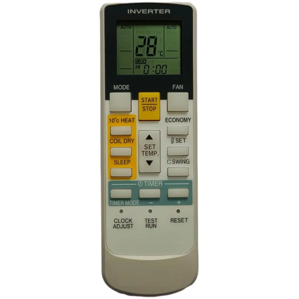 AC Remote No. 107B, Compatible/Replacement for O General Inverter AC Remote (Exactly Same Remote Will Only Work)
