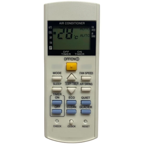AC Remote No. 29F, for Sanyo AC Remote Control (Exactly Same Remote Will Only Work)