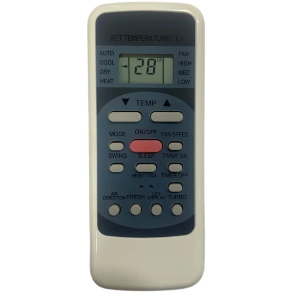 AC Remote No. 12, Compatible/Replacement for Carrier/Voltas/Bluestar/Marq AC Remote Control