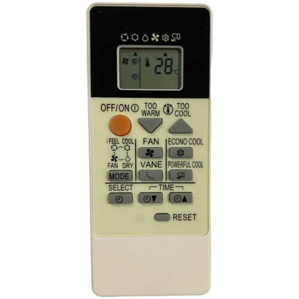 AC Remote Control No.122A Compatible For Mitsubishi Split/Window AC Remote