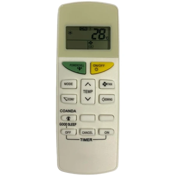AC Remote No. 132G, Compatible/Replacement for AC Remote Control (Exactly Same Remote Will Only Work)