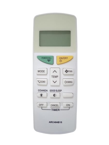 AC Remote No. 132H, Compatible/Replacement for Daikin  AC Remote Control (Exactly Same Remote Will Only Work)