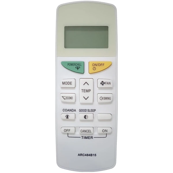 AC Remote No. 132H, Compatible/Replacement for Daikin  AC Remote Control (Exactly Same Remote Will Only Work)