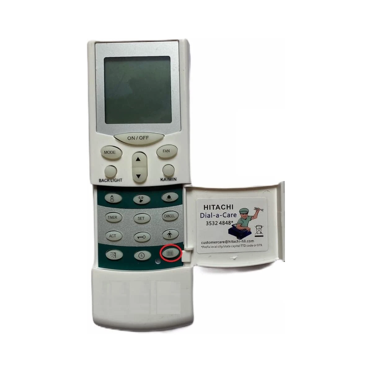 Hitachi Ac Remote Control Compatibles With Split And Window AC - Image 2