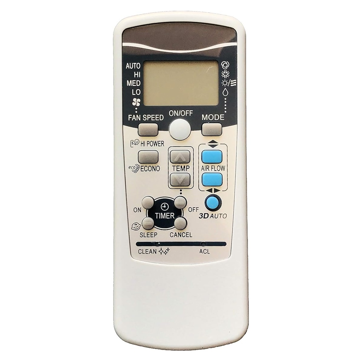 Remote Compatible for Mitsubishi Split/Window AC Remote Control Model No :- 502A001