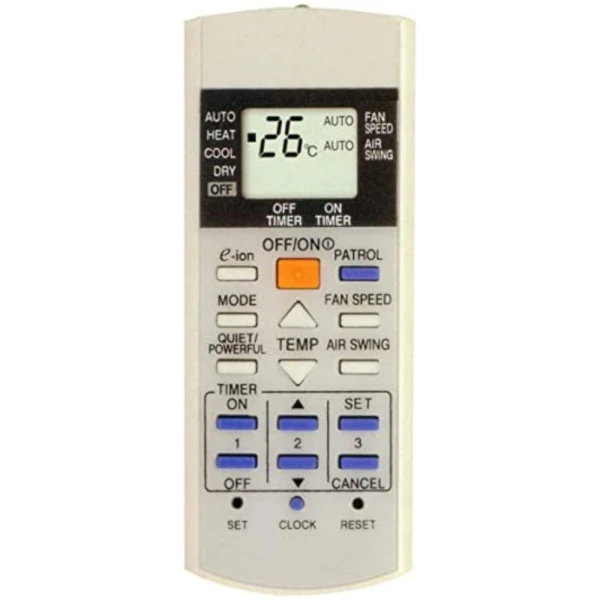 AC Remote No. 29A, Compatible/Replacement for Panasonic AC Remote Control