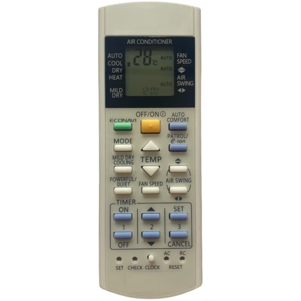 AC Remote No. 29B, Compatible/Replacement for Panasonic AC Remote Control