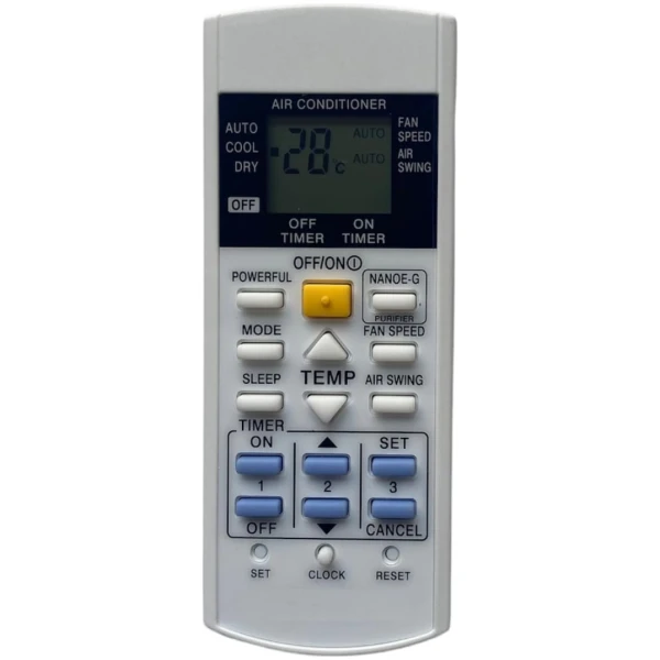 AC Remote No. 29D, Compatible/Replacement for Panasonic AC Remote Control