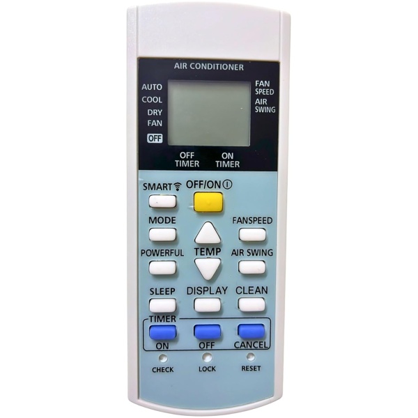 Ac Remote No.29G Compatible For Panasonic Split/Window Ac Remote Control