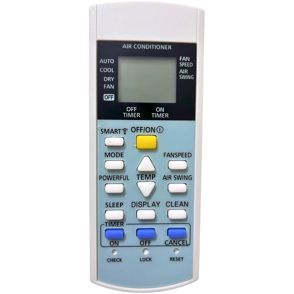 Ac Remote No.29G Compatible For Panasonic Split/Window Ac Remote Control