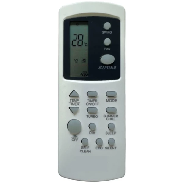 AC Remote No. 31E, Compatible/Replacement for Bluestar/Carrier/Croma AC Remote Control