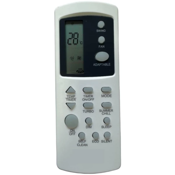 AC Remote No. 31E, for Carrier/Bluestar/Camipro AC Remote Control (Exactly Same Remote Will Only Work)