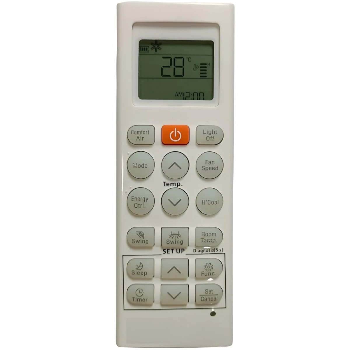 AC Remote No. 36N, Compatible/Replacement for LG AC Remote Control