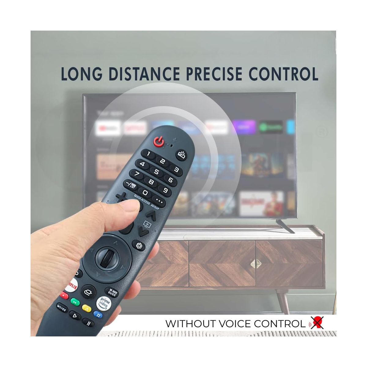Tv Remote Compatible Hyundai 55UDHYW1I5 Model 55 Inch Ultra HD Frameless Web OS Smart Led Television Without Voice Command Replica of Genuine Remotes Control - Image 4