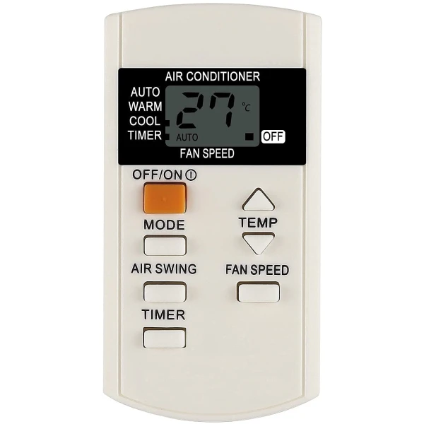 Remote Control Compatible for Panasonic Split/Window (AC 44A)