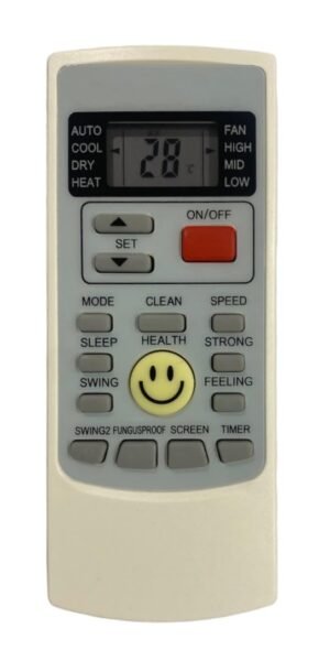 AC Remote No. 45A, Compatible/Replacement for Voltas AC Remote Control