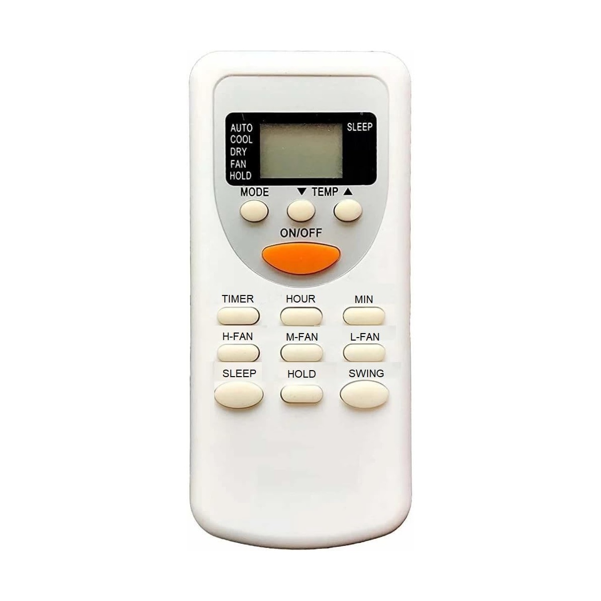 AC Remote Control No.49A Compatible For Lloyd/Vise//Electrolux  Split Ac Remote Control