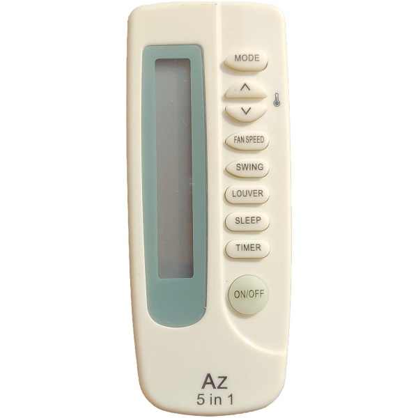 Air Conditioner Remote Compatible with Azure 5 in 1 Universal Split/Window AC Remote Control (AC-66)