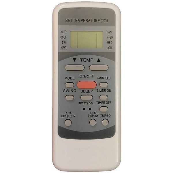 Air Conditioner Remote Compatible with Blue Star/Onida/Voltas/Godrej Split/Window AC Remote Control (Please Match The Image with Your Old Remote) (AC-78)