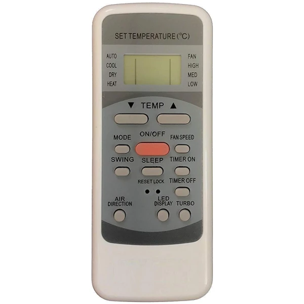 Air Conditioner Remote Compatible with Blue Star/Onida/Voltas/Godrej Split/Window AC Remote Control (Please Match The Image with Your Old Remote) (AC-78)