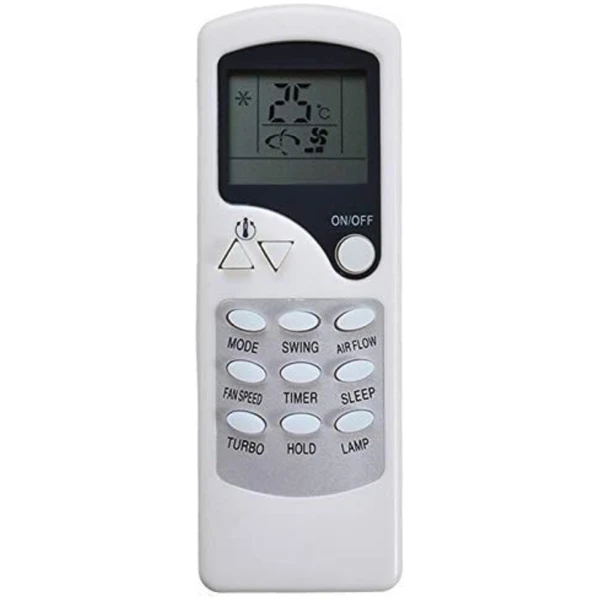 AC Remote No. 7B, Compatible/Replacement for Voltas/Llyod/Onida AC Remote Control