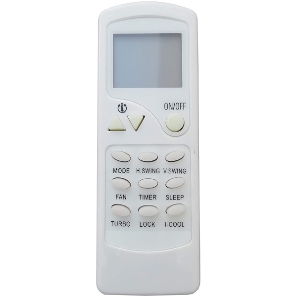 AC Remote No. 7C, Compatible/Replacement for Voltas/Llyod/Onida AC Remote Control