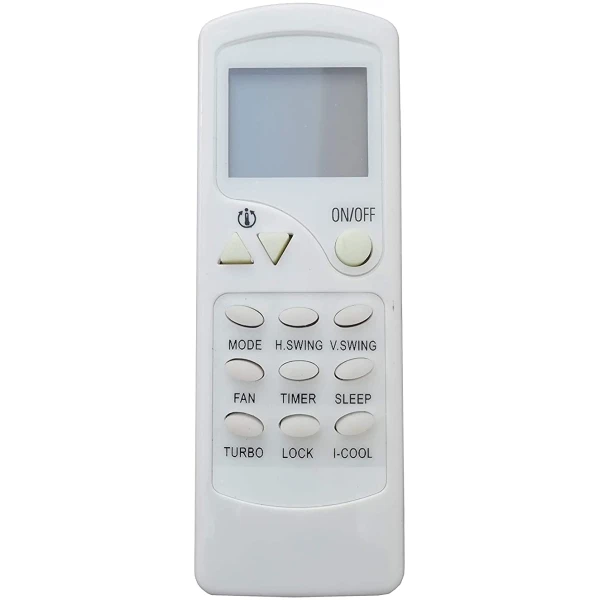 AC Remote No. 7C, Compatible/Replacement for Voltas/Llyod/Onida AC Remote Control