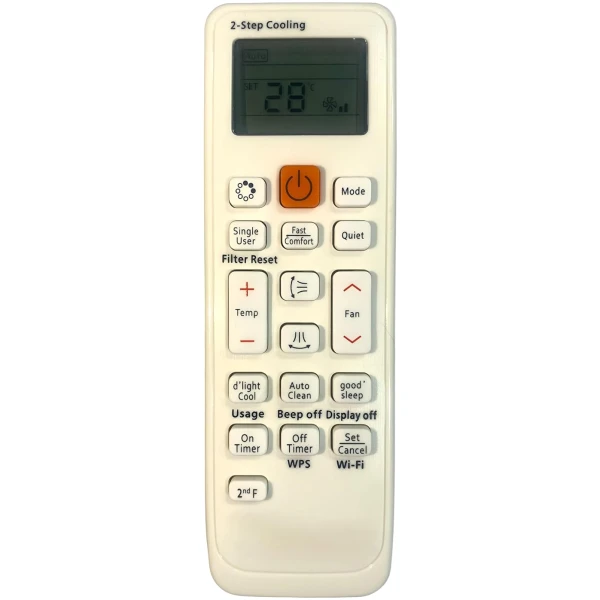 AC Remote No. 90A, Compatible/Replacement for Samsung AC Remote Control (Exactly Same Remote Will Only Work)