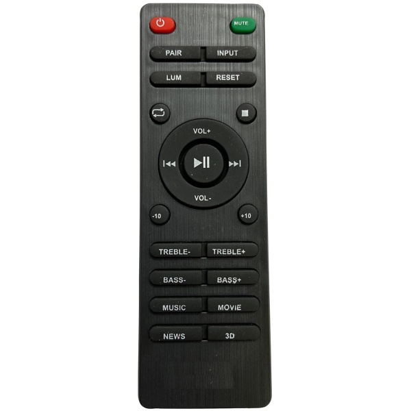 Remote Control for Boat  And Marq And Mulo Arena Home Theater System (Black)