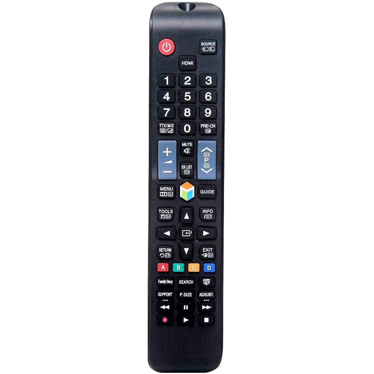 Remote Control Compatible For Samsung Smart Tv (Without Voice Function) ( Match Remote Exactly with Old remotes)