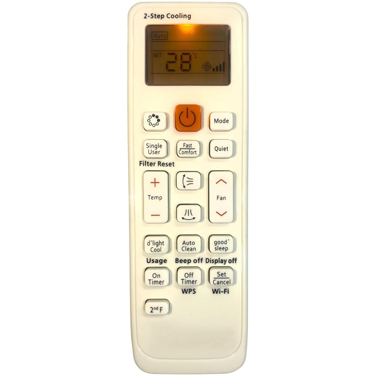 AC Remote No. 90A, for Samsung AC Remote Control (Exactly Same Remote Will Only Work)