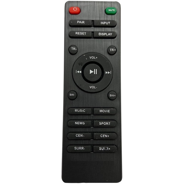 Remote Control for Reconnect/Zebronics/MIVI And BoAt Home Theater System