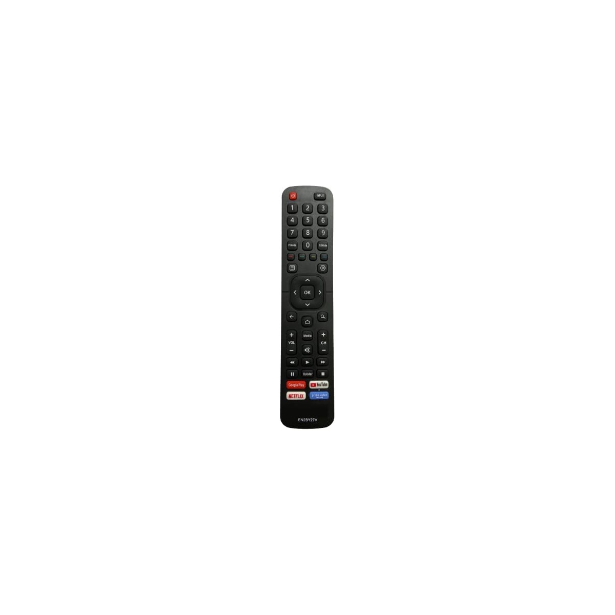 Remote Control Model EN2BY27V Remote Control Compatible for Vu Tv Remote Suitable for Vu Smart Android LED UHD Television Remotes Control
