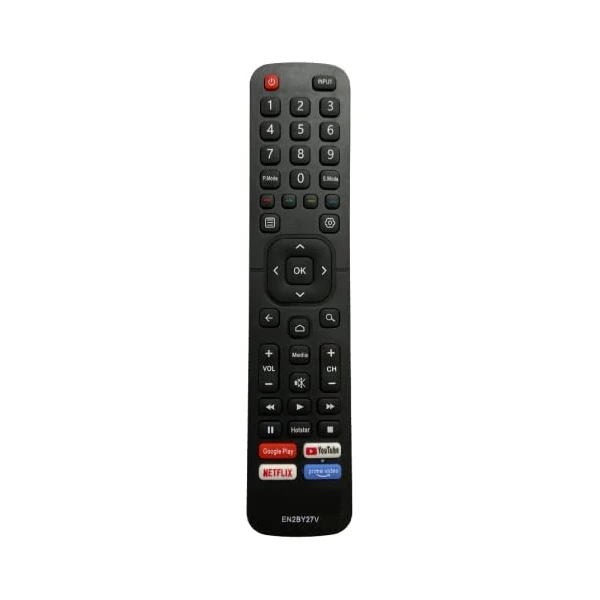 Remote Control Model EN2BY27V Remote Control Compatible for Vu Tv Remote Suitable for Vu Smart Android LED UHD Television Remotes Control