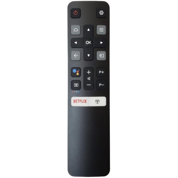 Remote Compatible for TCL Android Smart Led 4K Ultra with Netflix Function Model No: Rc802V Fmr1 32F2A 40F2A 49F2A [Non-Voice]