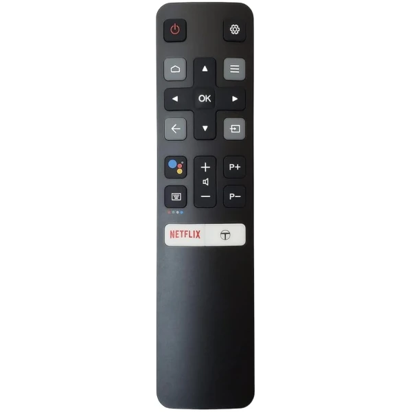 Remote Compatible for TCL Android Smart Led 4K Ultra with Netflix Function Model No: Rc802V Fmr1 32F2A 40F2A 49F2A [Non-Voice]