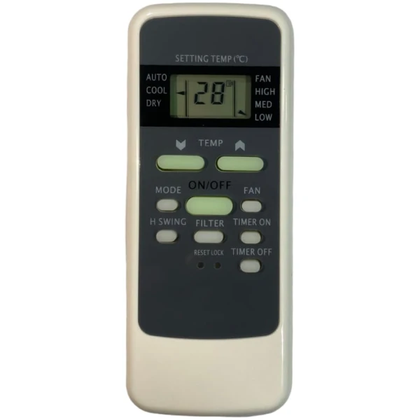 AC Remote No. 137A, Compatible/Replacement for Hitachi AC Remote Control