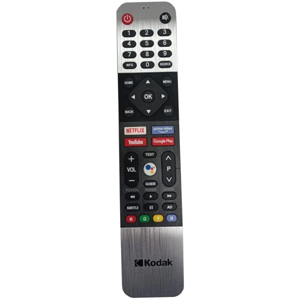 Kodak/Thomson/Motorola/Itel/Akai/sansui Tv Remote Control Suitable for Smart Android 4k with OTT Hotkeys Without Voice