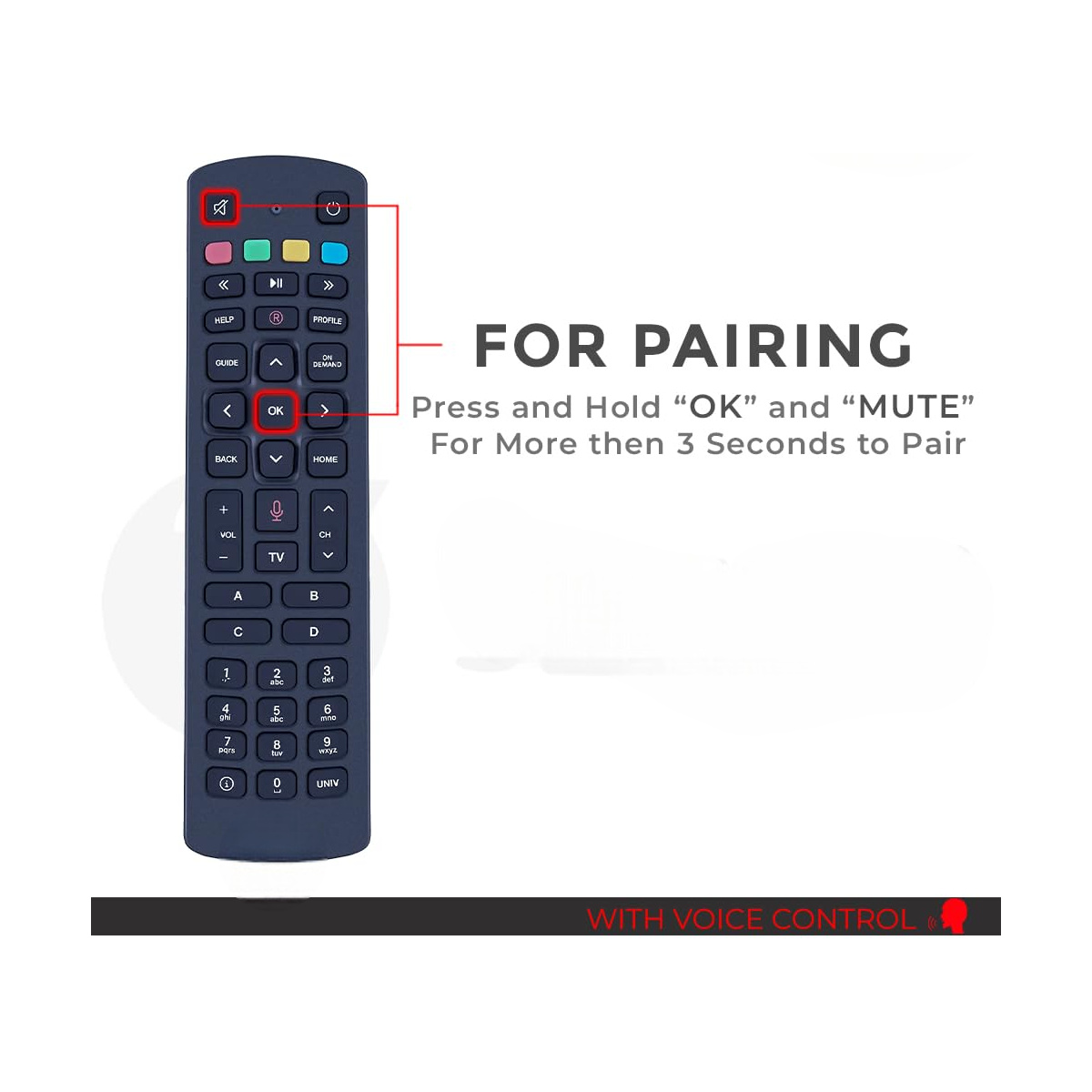 Compatible with Jio Set Top Box Remote Only When Fiber Device Support Voice Command Feature - Image 2