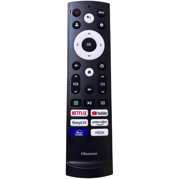 Voice Remote Control Compatible with Hisense Tv (Pairing Must)