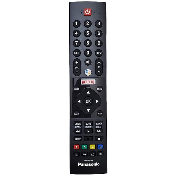 Remote Control Compatible For Panasonic Smart/Android TV Remote With Voice Support Function