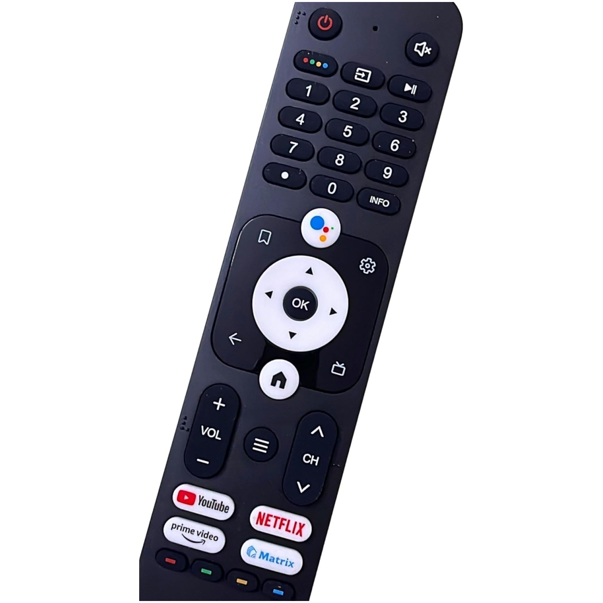 Voice Remote Control Compatible for Haier TV HTR-U31E (Pairing Must) - Image 2