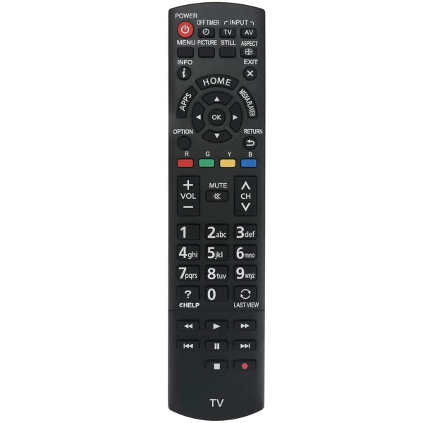 Remote Compatible with PANASONIC TV TH-32AS610G TH-50AS610K TH-32AS610M TH-50AS610G TH-42AS610K TH-50AS610M TH-42AS610G TH-42AS610M