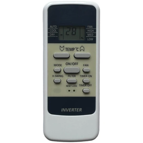 AC Remote Control No.137B Compatible For Hitachi Inverter Split/Window AC Remote