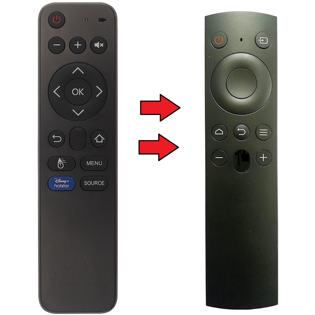 AKLT55U-DFL9W Remote For akai smart tv Model No. (AKLT55U-DFL9W) - Image 2