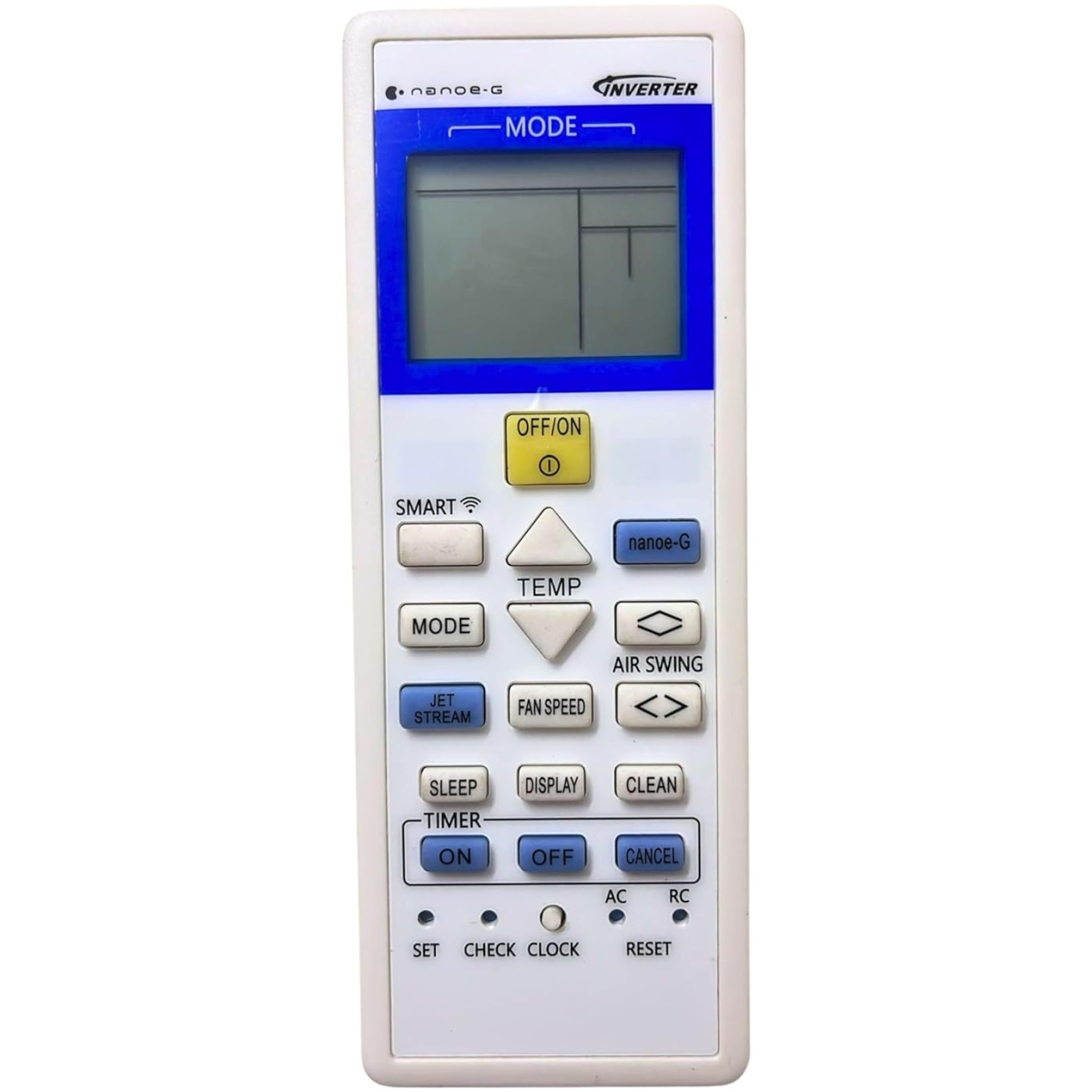 AC Remote No. 157C, Compatible/Replacement for Panasonic & Panasonic Inverter AC Remote Control