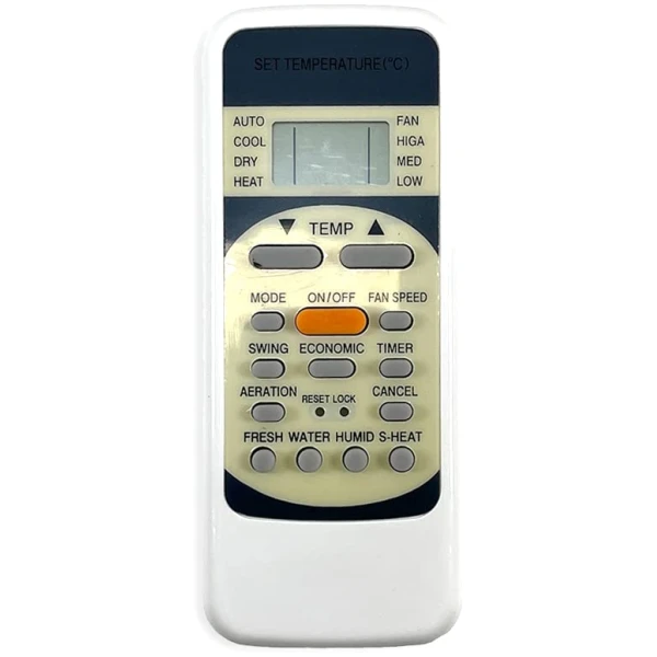 AC Remote No. 160, Compatible/Replacement for ONIDA AC Remote Control