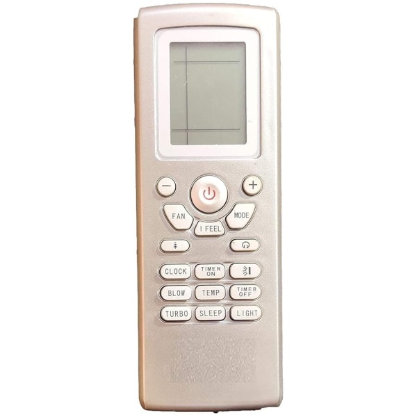 AC Remote No. 176 (No Backlight), Compatible/Replacement for Videocon/Gree AC Remote Control