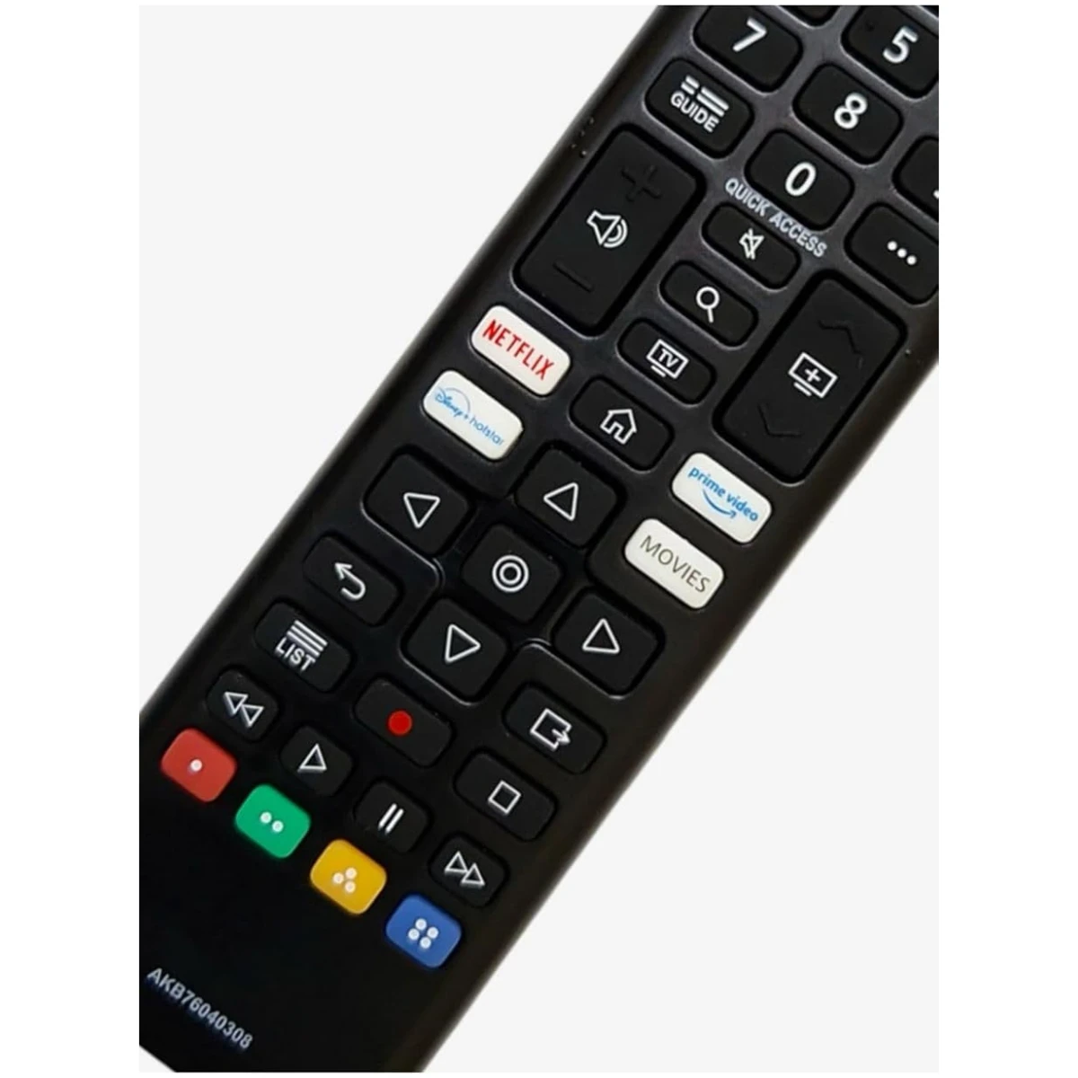 Remote Compatible for LG Smart LED TV AKB76040308 Remote - Image 2